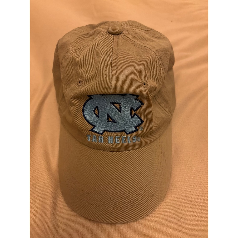 UNC Chapel Hill Tar Heels North Carolina Hat Khaki Tan Signatures